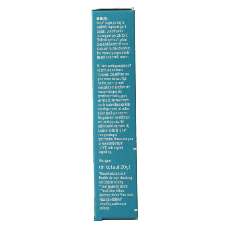 Valdispert Positieve stemming 30 Dragees