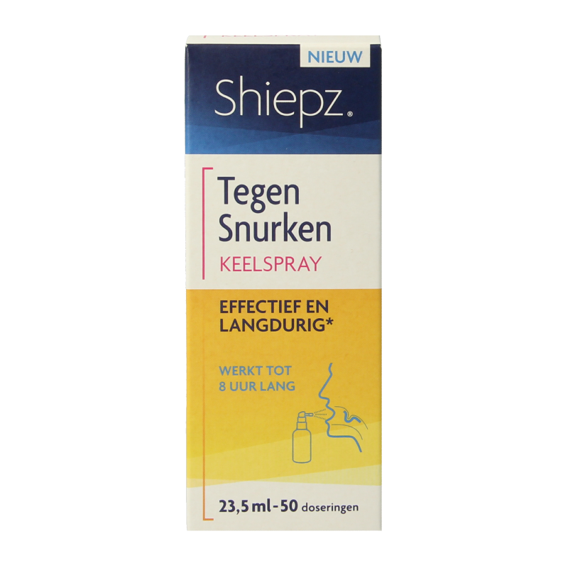 Shiepz Keelspray tegen snurken 23.5 Milliliter