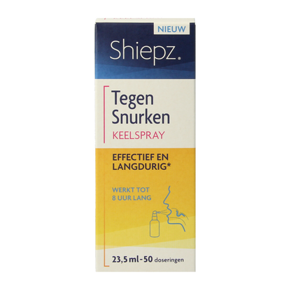 Shiepz Keelspray tegen snurken 23.5 Milliliter