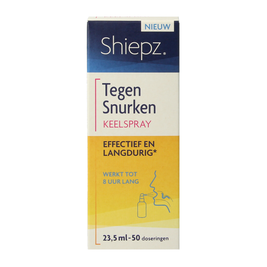 Shiepz Keelspray tegen snurken 23.5 Milliliter