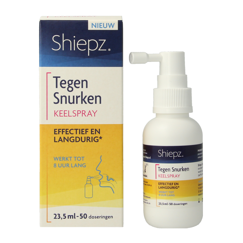 Shiepz Keelspray tegen snurken 23.5 Milliliter