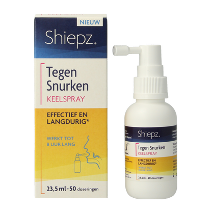 Shiepz Keelspray tegen snurken 23.5 Milliliter