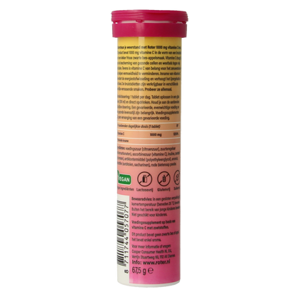 Roter Bruistablet vitamine C appel zwarte bes 15 Bruistabletten