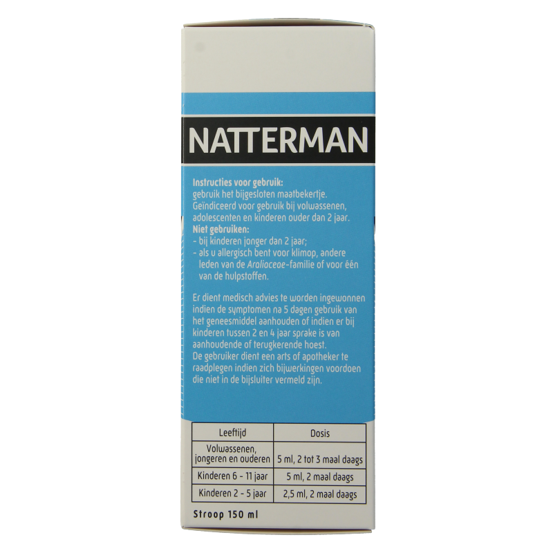 Natterman Hedera helix strong 150 Milliliter