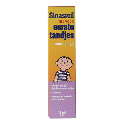 Sinaspril Gel voor de eerste tandjes 15.00 Milliliter