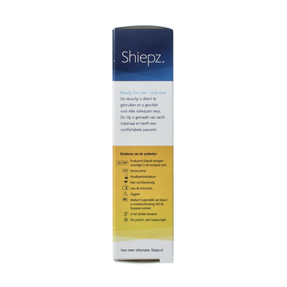 Shiepz Tegen snurken neusclip 2.00 Stuks