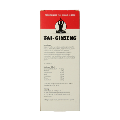Tai Ginseng Tai ginseng elixer 250 Milliliter