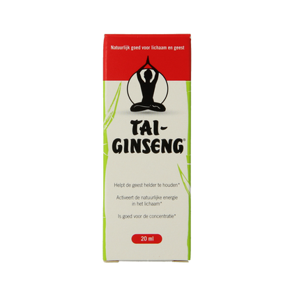Tai Ginseng Tai ginseng elixer 20 Milliliter