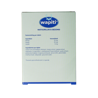 Wapiti Darmmild 60.00 Dragees