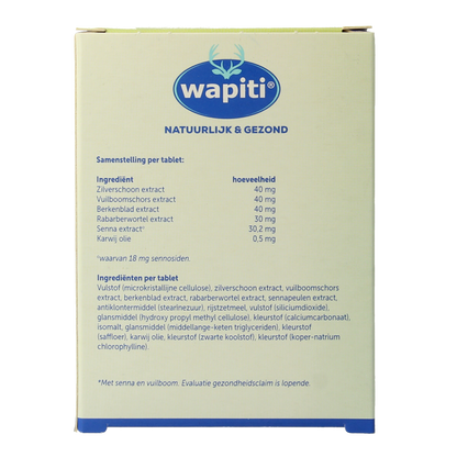 Wapiti Darmfunctie complex 60.00 Tabletten