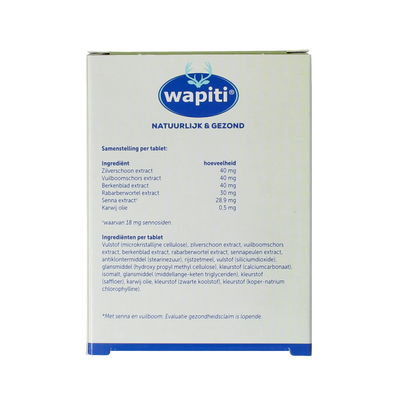 Wapiti Darmfunctie complex 40 Tabletten