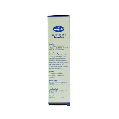 Wapiti Darmfunctie complex 40 Tabletten