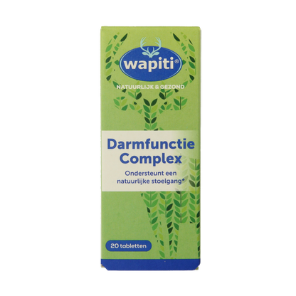 Wapiti Darmfunctie complex 20 Tabletten