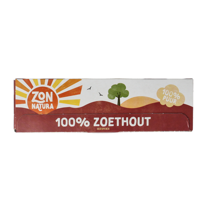 Zonnatura Zoethout thee bio 20 Zakjes