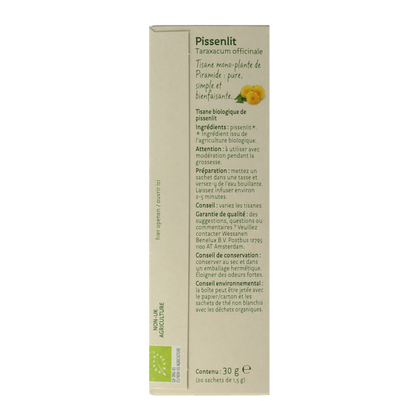 Piramide Paardenbloem thee bio 20 Stuks