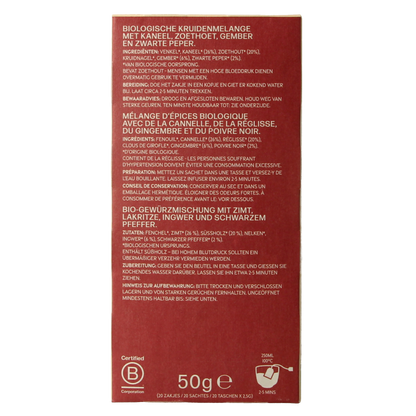 Piramide Natural energy bio 20 Zakjes