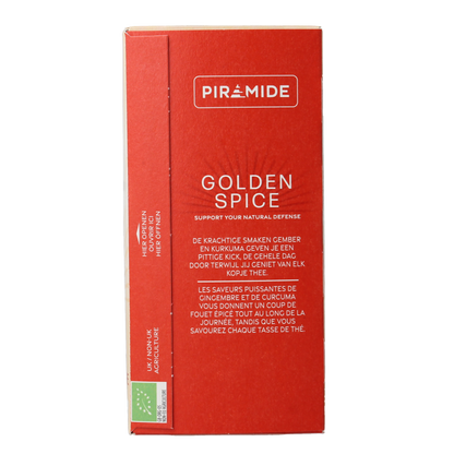 Piramide Golden spice bio 20 Zakjes