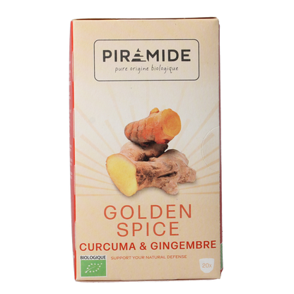 Piramide Golden spice bio 20 Zakjes