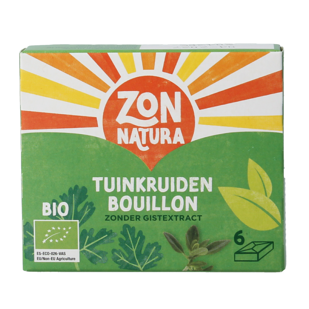 Zonnatura Fine herbstock bouillon zonder gist bio 66.00 Gram