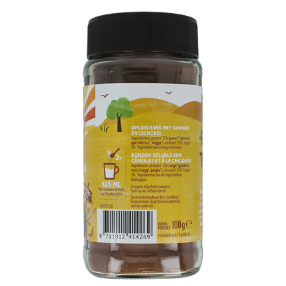 Zonnatura Meergranen koffie bio 100 Gram