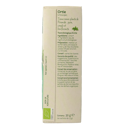Piramide Brandnetel thee eko bio 20 Zakjes