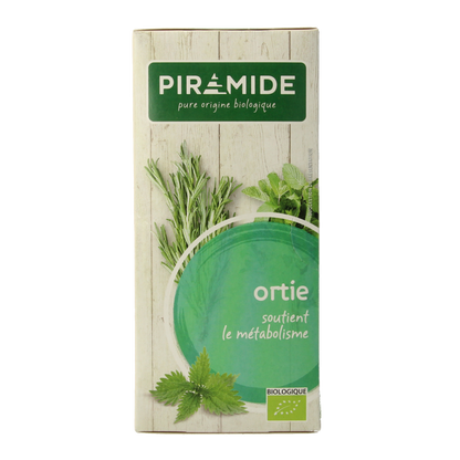Piramide Brandnetel thee eko bio 20 Zakjes