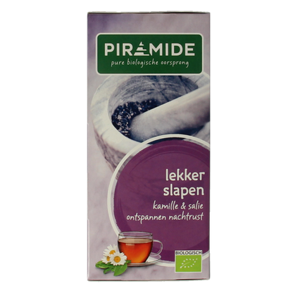Piramide Lekker slapen thee eko bio 20 Zakjes