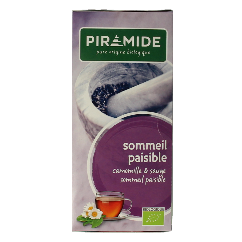 Piramide Lekker slapen thee eko bio 20 Zakjes