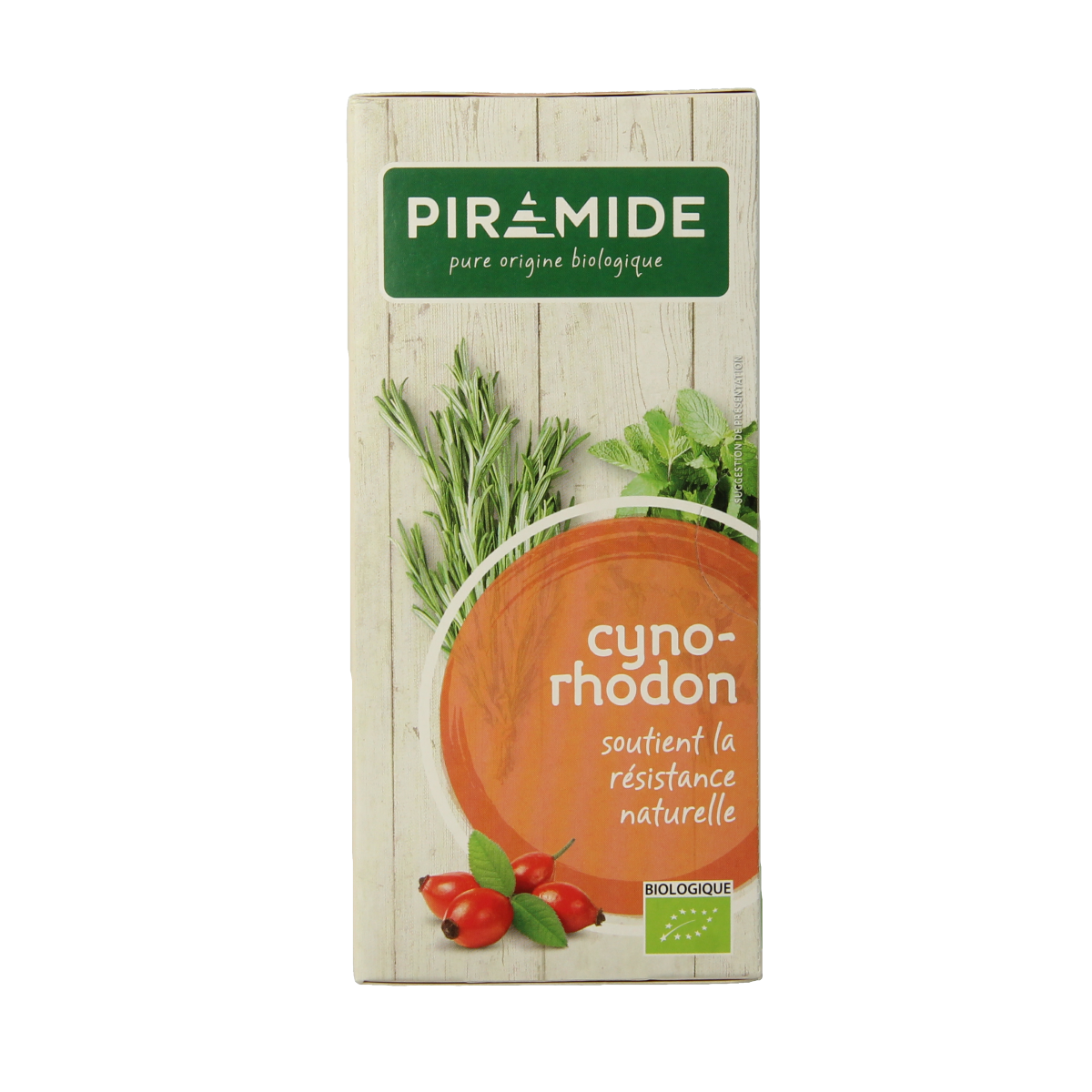 Piramide Rozenbottel thee eko bio 20.00 Zakjes