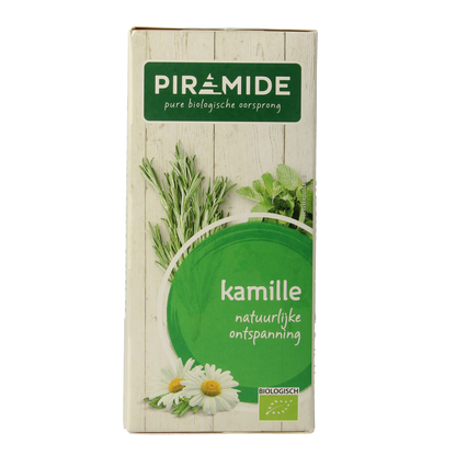 Piramide Kamille thee eko bio 20.00 Zakjes