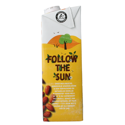 Zonnatura Amandel drink ongezoet bio 1.00 Liter