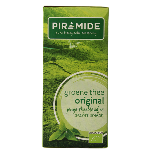 Piramide Groene thee eko original bio 20 Zakjes