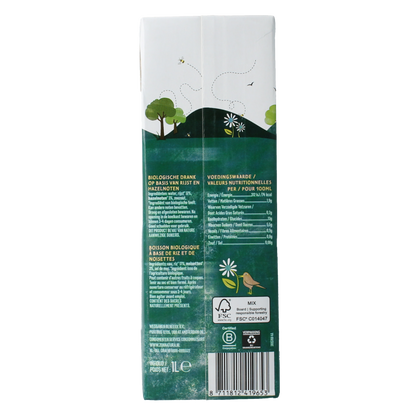 Zonnatura Rijst hazelnoot drink bio 1 Liter