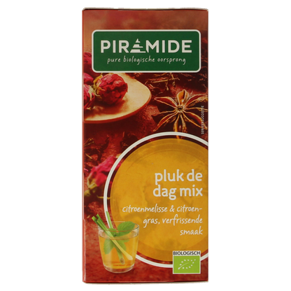 Piramide Pluk de dag mix thee eko bio 20 Zakjes