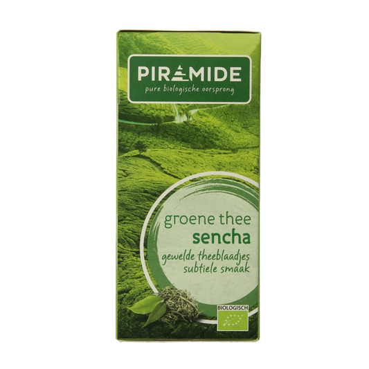 Piramide Groene thee sencha eko bio 20 Zakjes