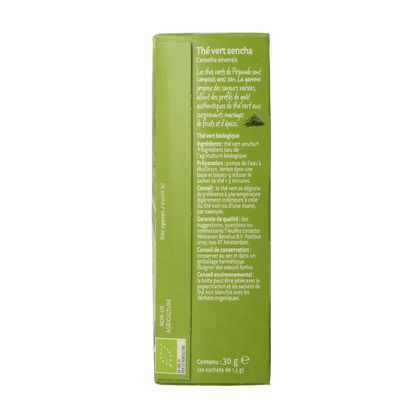 Piramide Groene thee sencha eko bio 20 Zakjes