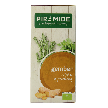 Piramide Gember thee eko bio 20.00 Zakjes