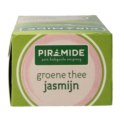 Piramide Groene thee & jasmijn eko bio 20 Zakjes