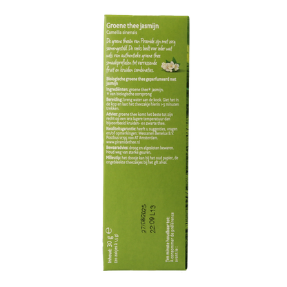 Piramide Groene thee & jasmijn eko bio 20 Zakjes