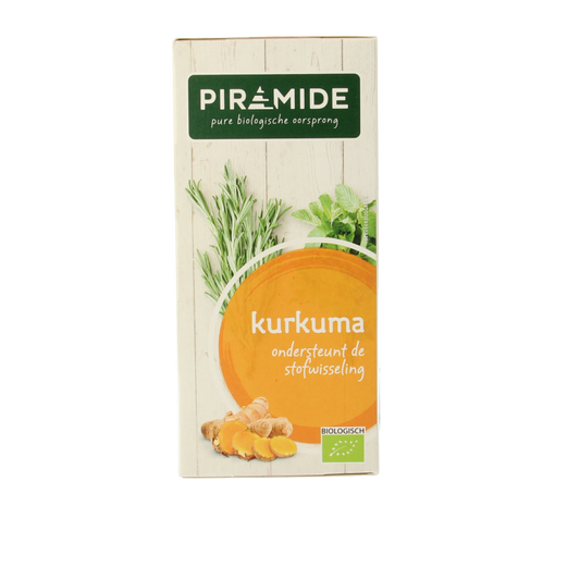 Piramide Kurkuma thee bio 20 Zakjes