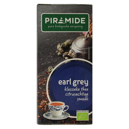 Piramide Earl grey thee eko bio 20 Zakjes