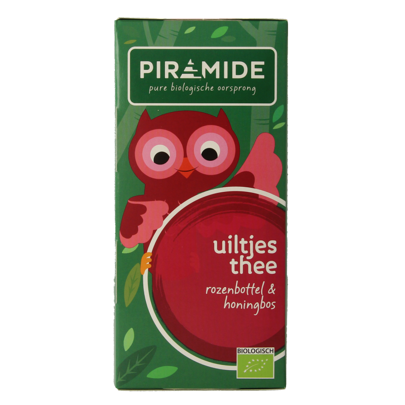 Piramide Uiltjes thee rood eko bio 20 Zakjes