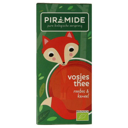 Piramide Vosjes thee eko bio 20.00 Zakjes
