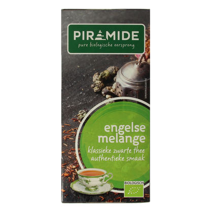 Piramide Engelse melange thee bio 20.00 Zakjes