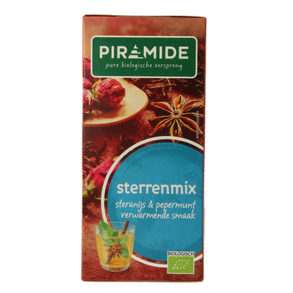 Piramide Sterrenmix thee eko bio 20 Zakjes