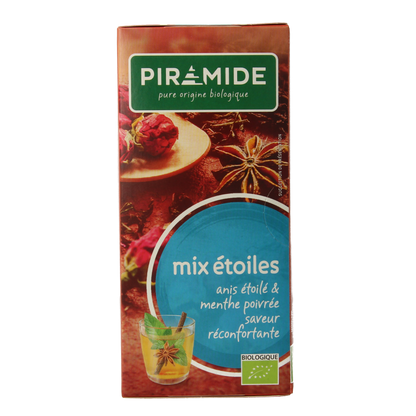 Piramide Sterrenmix thee eko bio 20 Zakjes