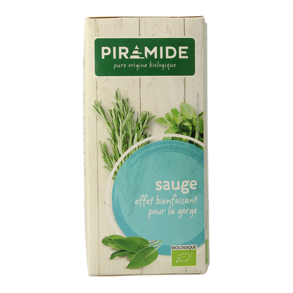 Piramide Salie thee eko bio 20.00 Zakjes