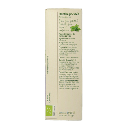 Piramide Pepermunt thee eko bio 20 Zakjes