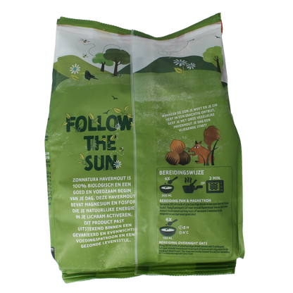 Zonnatura Havermout volkoren bio 300.00 Gram