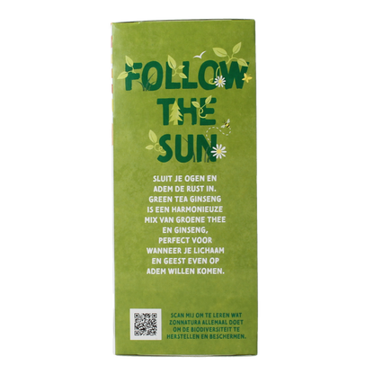 Zonnatura Green tea ginseng bio 20 Zakjes